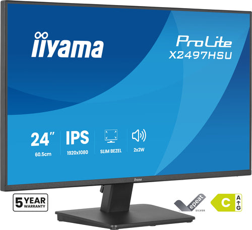 iiyama ProLite X2497HSU-B1 computer monitor