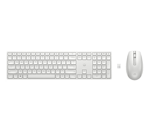 HP 650 Wireless and Mouse Combo White keyboard