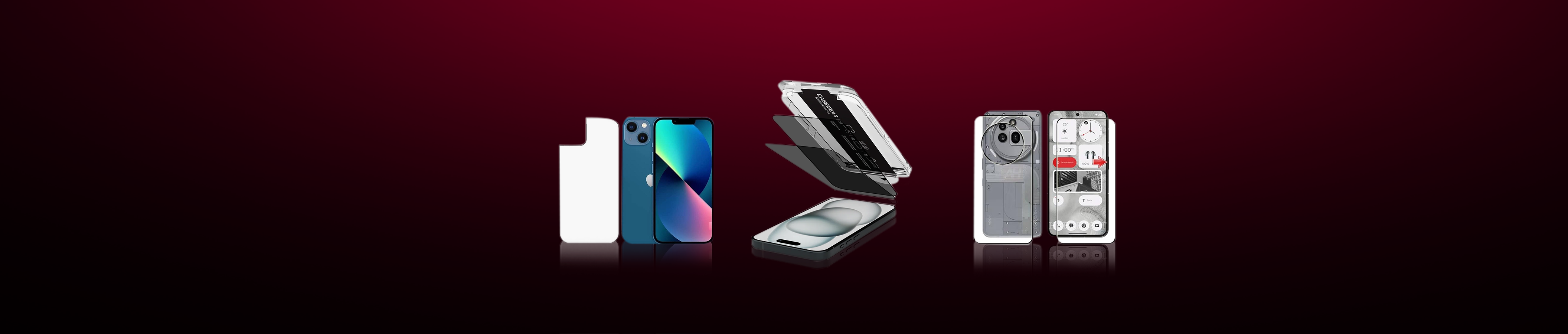 Mobile Phone Screen & Back Protectors