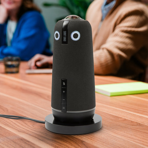 Owl Labs Meeting Owl 4+ Stand Passive Holder for Conferencing Desk Black