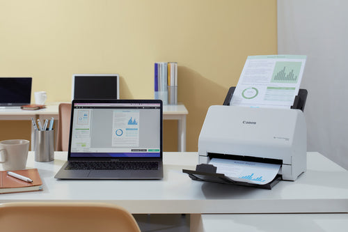 Document Scanner Canon imageFORMULA R30 600x600 DPI ADF Sheet-fed - 6051C003