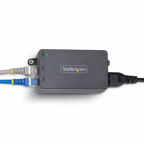 1-Port Gigabit PoE+ Injector 30W Power Budget Wall Mountable