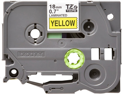 Label-Making Tape Brother TZE-641 18mm Black on Yellow - TZE641