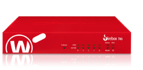 WatchGuard Firebox T45-CW + 1-month Standard Support hardware firewall