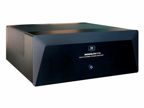 7 Channel Home Theater Amplifier Monoprice Monolith 7X 200W 120dB High Performance