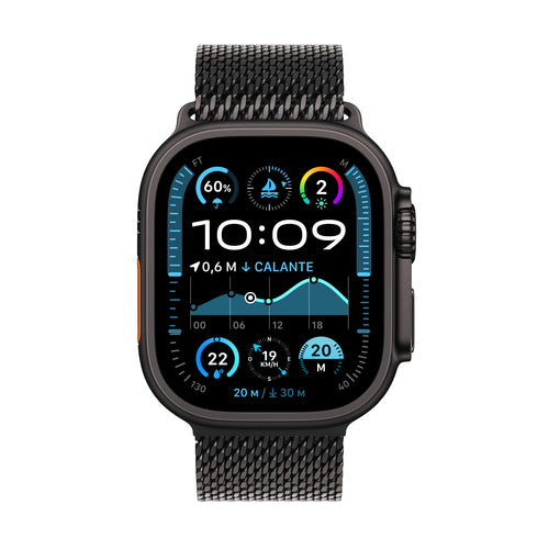 Apple Watch Ultra 2 GPS + Cellular 49mm Black Titanium Case OLED Touchscreen 64GB