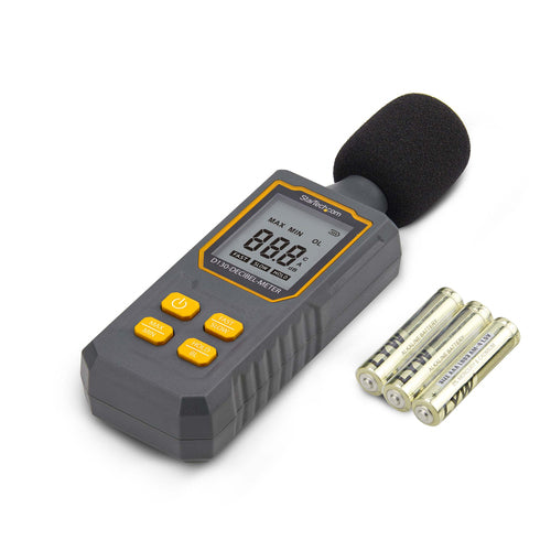 Sound Level Meter StarTech.com D130 30-130dBA Large LCD Digital - D130-DECIBEL-METER