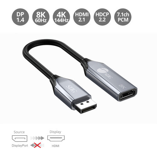 Siig CB-DP2611-S2 video cable adapter
