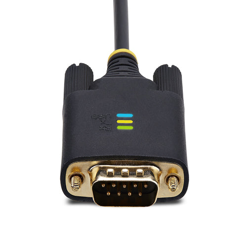 USB to Serial Adapter Cable 10ft FTDI IC Black