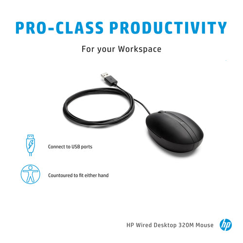 HP Wired 320M mouse