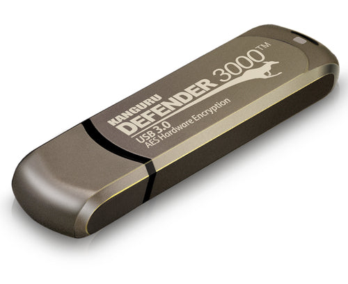 USB Flash Drive iStorage Kanguru Defender 3000 16GB AES-XTS Encryption USB 3.0