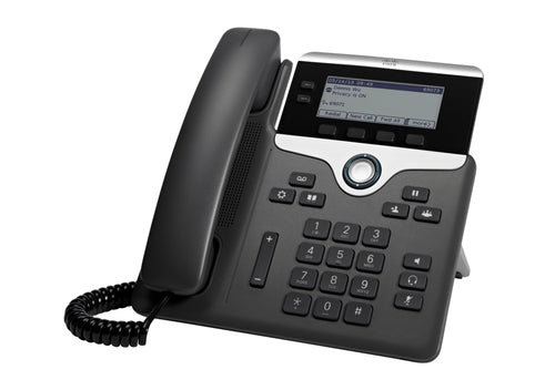 IP Phone Cisco 7821 3.5-inch Greyscale Display 2 Lines Wired - CP-7821-K9=