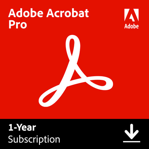 Adobe Acrobat Pro Government, 1 year subscription