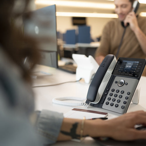 HP Poly Edge E300 and PoE-enabled IP phone