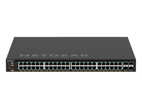 Managed Gigabit Switch NETGEAR GSM4352 L3 10/100/1000 PoE Rack Mount 1U - GSM4352-100NES