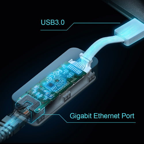 Network Card TP-Link UE300 USB Wired Ethernet 1000 Mbit/s - UE300
