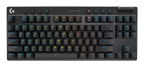 Logitech G Mechanical Keyboard RF Wireless Bluetooth RGB LED Black