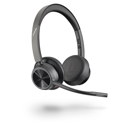 USB Headset HP Poly Voyager 4320 Wireless 20-20000Hz Black - 76U49AA
