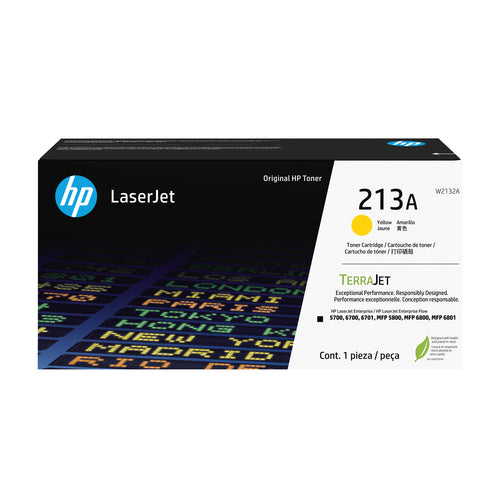 HP 213A Yellow Original LaserJet Toner Cartridge 3000 Pages
