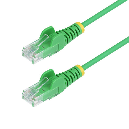 Cat6 Ethernet Cable 4ft Slim - StarTech.com Green UTP 100W PoE