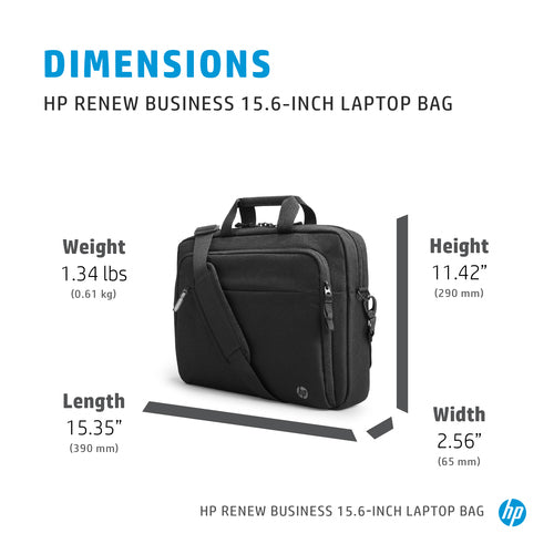 15.6 Inch HP Renew Business Laptop Bag Messenger Case