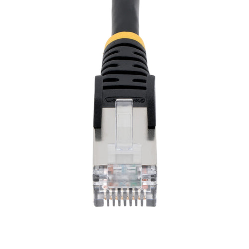 CAT6a Ethernet Cable 50ft 10GbE S/FTP Snagless Black