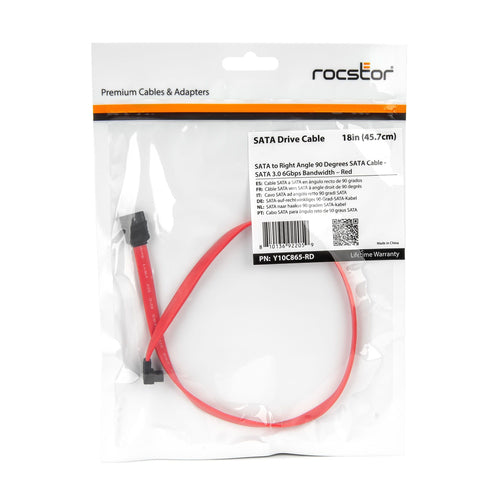 Rocstor Y10C865-RD SATA cable