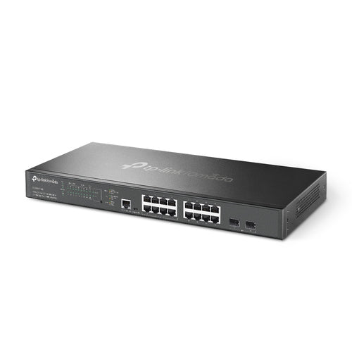 Network Switch TP-Link Omada SG3218XP-M2 16-Port 2.5G 2-Port 10GE L2+ Managed PoE+ Rackmount 1U - SG3218XP-M2