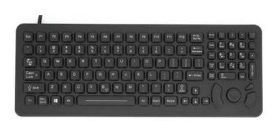 Wired Keyboard Honeywell 340-053-003-DB9P Black Durable Design