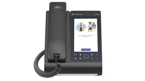 IP Phone AudioCodes C470HD Total Touch PoE GbE Bluetooth