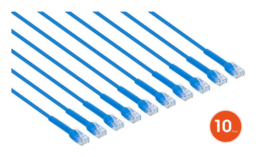 Cat6 Networking Cable 2m U/UTP RJ-45 Blue