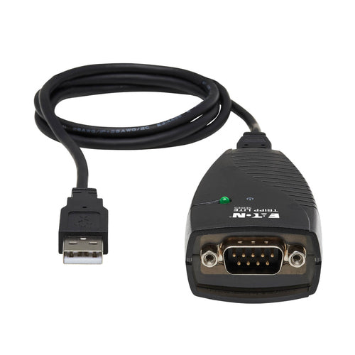 USB to Serial Adapter Tripp Lite USA-19HS USB-A to DB9 RS232 3 ft - USA-19HS