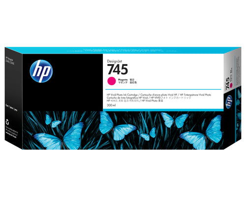 HP 745 300-ml DesignJet Magenta Ink Cartridge print head
