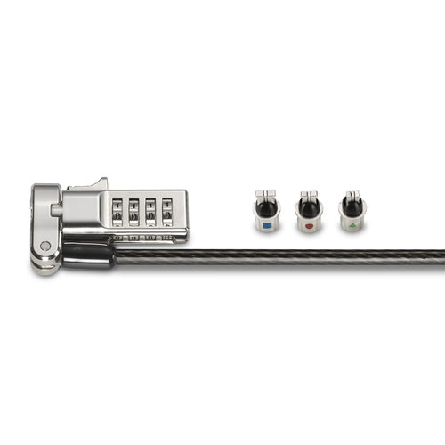 Kensington Universal 3-in-1 Combination Laptop Lock Security Device