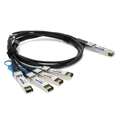 AddOn Networks QSFP28-4SFP28-PDAC1M-FT-AO InfiniBand/fibre optic cable