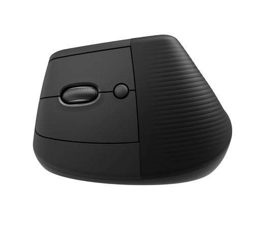 Logitech Lift Left Vertical Ergonomic Mouse Wireless Bluetooth 4000 DPI Graphite