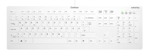 Contour Design Active Key AK-C8112-US-W keyboard