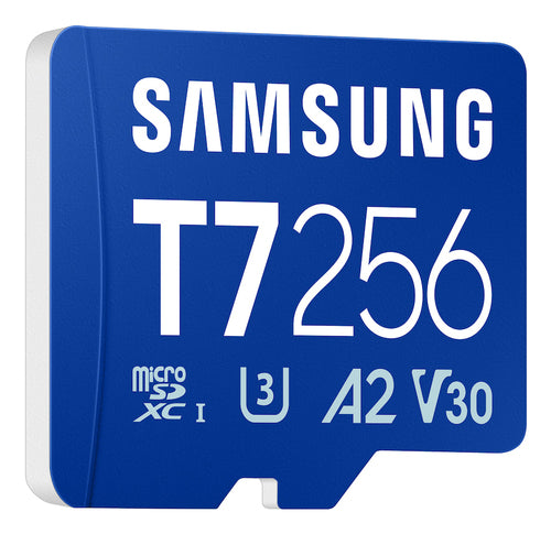 Memory Card Samsung T7 256GB microSDXC UHS-I 170MB/s Class 3 - MB-MB256T/WW