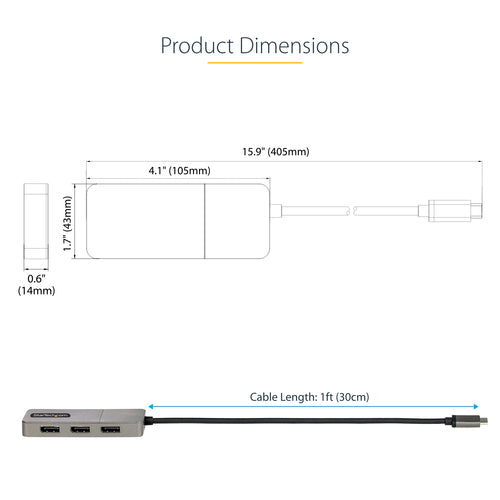 StarTech.com MST14CD123DP USB graphics adapter