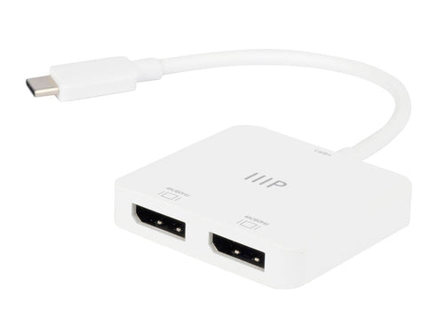 Monoprice USB-C to Dual 4K DisplayPort USB graphics adapter