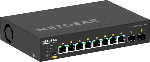 Network Switch NETGEAR GSM4210PX 8x1G PoE+ 220W 2x SFP+ Rack Mounting - GSM4210PX-100EUS