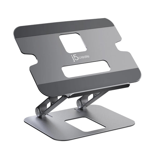 Laptop Stand j5create JTS127 Multi-Angle Aluminium 16-Inch Black Grey - JTS127-N