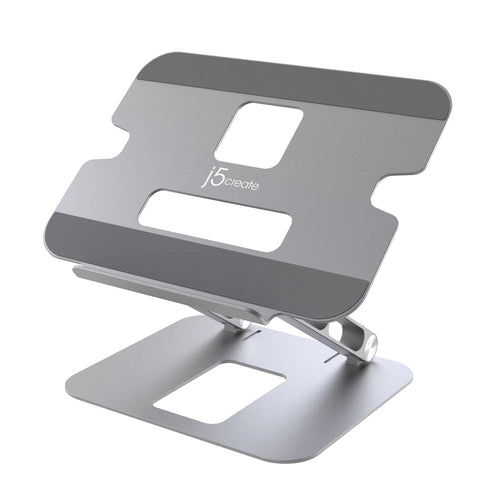 Laptop Stand j5create JTS127 Multi-Angle Aluminium 16-Inch Black Grey - JTS127-N