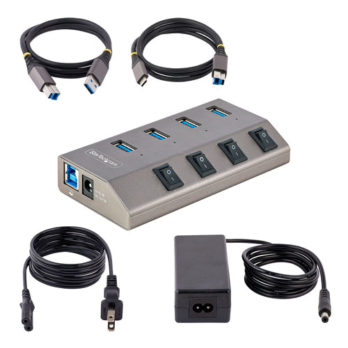 StarTech.com 5G4AIBS-USB-HUB-NA interface hub