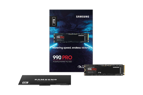SSD Samsung 990 PRO 2TB NVMe 7450MB/s M.2 - MZ-V9P2T0BW