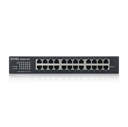 Network Switch Zyxel GS1915-24E Managed L2 Gigabit Ethernet Rack Mounting 1U - GS1915-24E-GB0101F