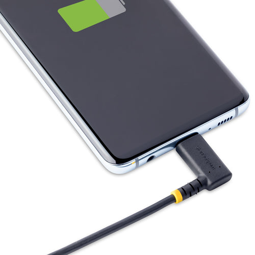 USB C Charging Cable 1m Right Angle Heavy Duty 3A Fast Charge