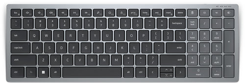 Wireless Keyboard DELL KB740 RF Bluetooth Scissor Key Switch Full-Size
