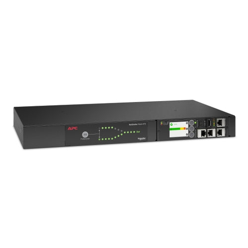 Automatic Transfer Switch APC 1U 15A 100/120V Rackmount 10 AC Outlets