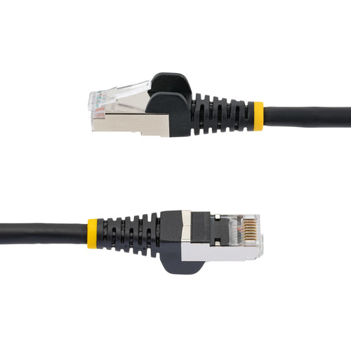 10ft CAT6a Ethernet Cable 10GbE 500MHz S/FTP Snagless Black